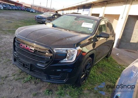 2024 GMC Terrain Fwd Sle from USA, damaged, VIN 3GKALMEG6RL391636